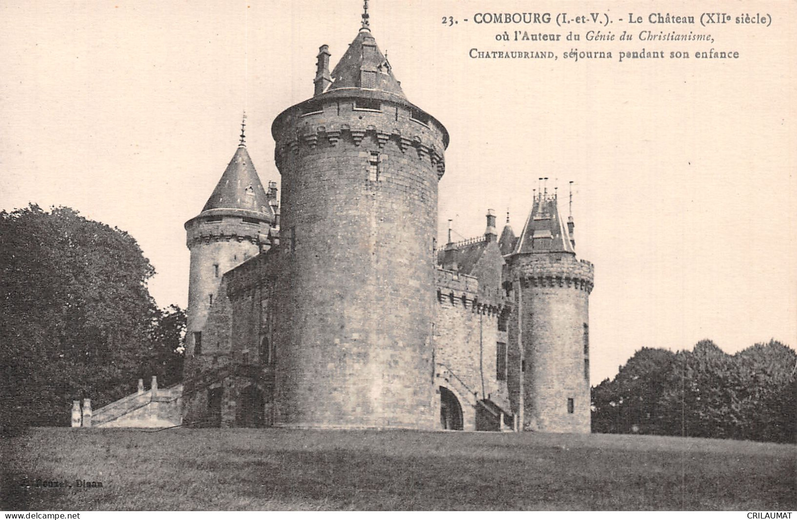 35-COMBOURG-N°T5158-D/0017 - Combourg