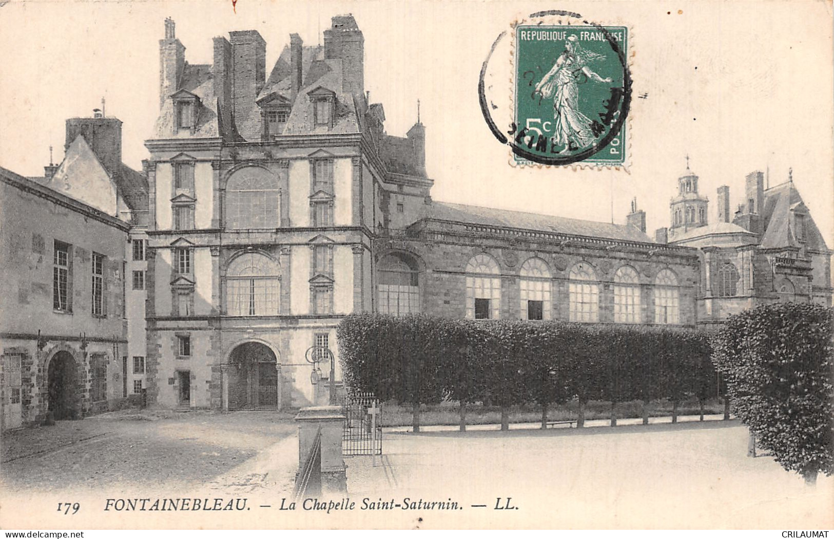 77-FONTAINEBLEAU LA CHAPELLE SAINT SATURNIN-N°T5158-F/0175 - Fontainebleau