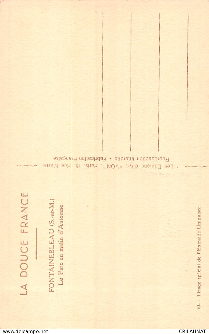 77-FONTAINEBLEAU LE PARC-N°T5158-F/0069 - Fontainebleau
