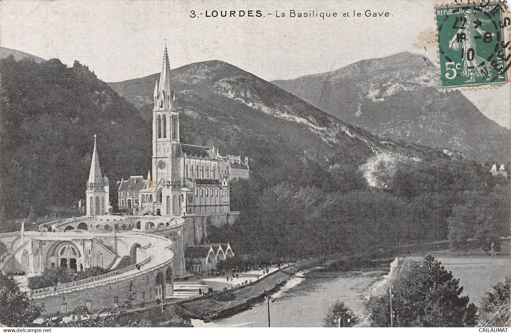 65-LOURDES-N°T5158-E/0365 - Lourdes