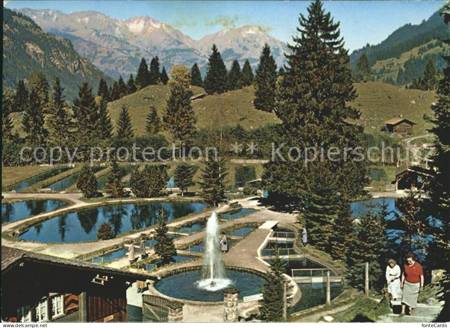 11710549 Blausee-Mitholz Alpine Forellenzucht Becken Blausee-Mitholz - Sonstige & Ohne Zuordnung