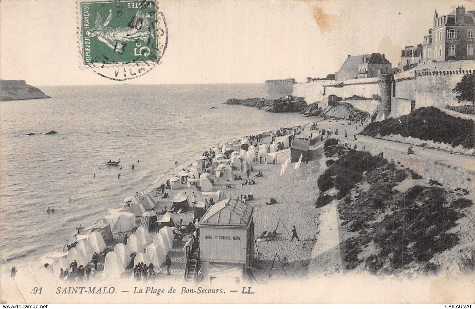 35-SAINT MALO-N°T5159-B/0129 - Saint Malo