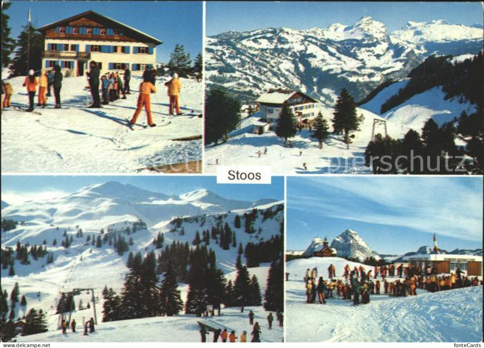 11710546 Stoos SZ Skihaus Neuer Skiclub Zuerich Teilansichten Stoos SZ - Sonstige & Ohne Zuordnung