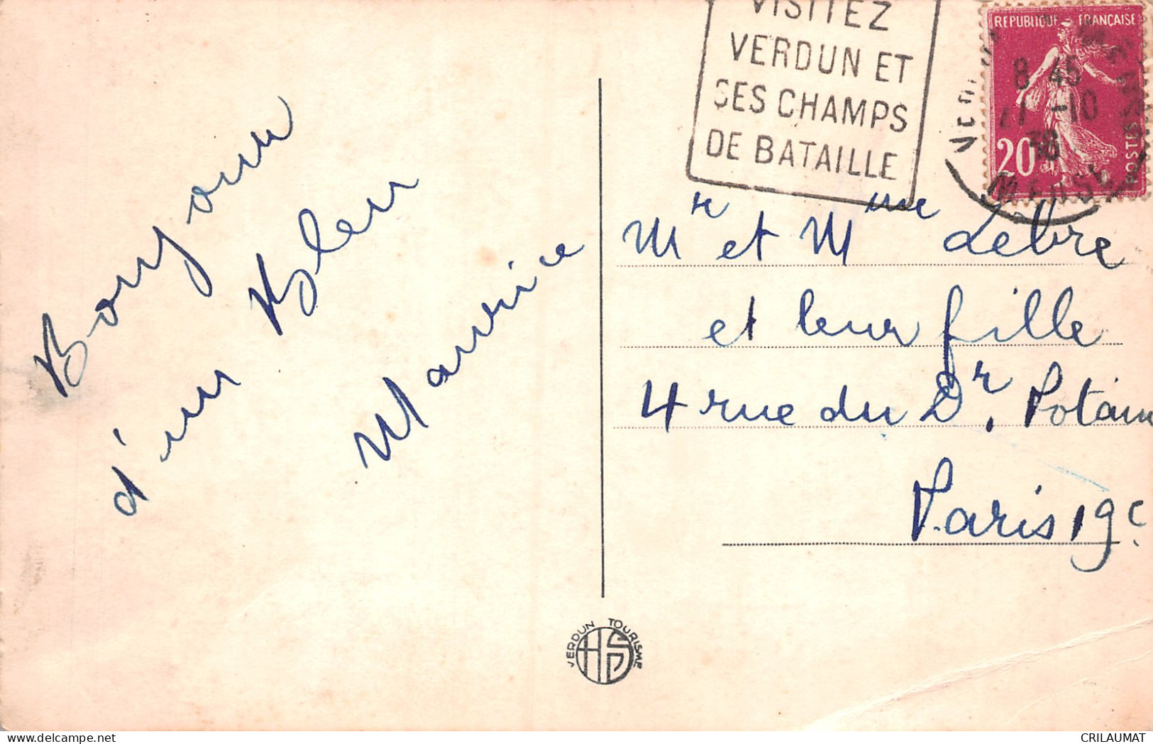 55-UNE TRANCHEE AU RAVIN DE LA MORT EN 1919-N°T5159-B/0015 - Autres & Non Classés