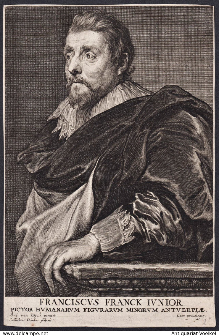 Franciscus Franck Junior - Frans Francken II. (1581-1642) Flemish Baroque Painter Maler Barock Peintre Portrai - Prints & Engravings