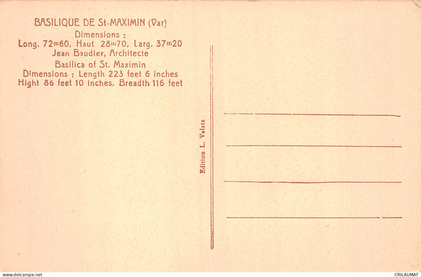 83-SAINT MAXIMIN-N°T5159-A/0147 - Saint-Maximin-la-Sainte-Baume