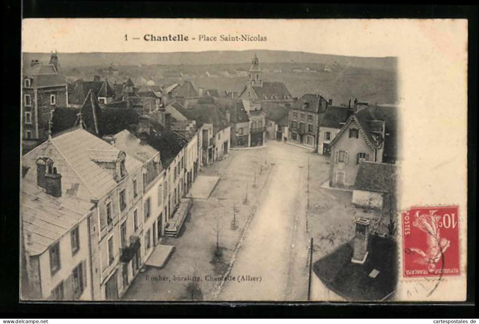 CPA Chantelle, Place Saint-Nicolas  - Sonstige & Ohne Zuordnung