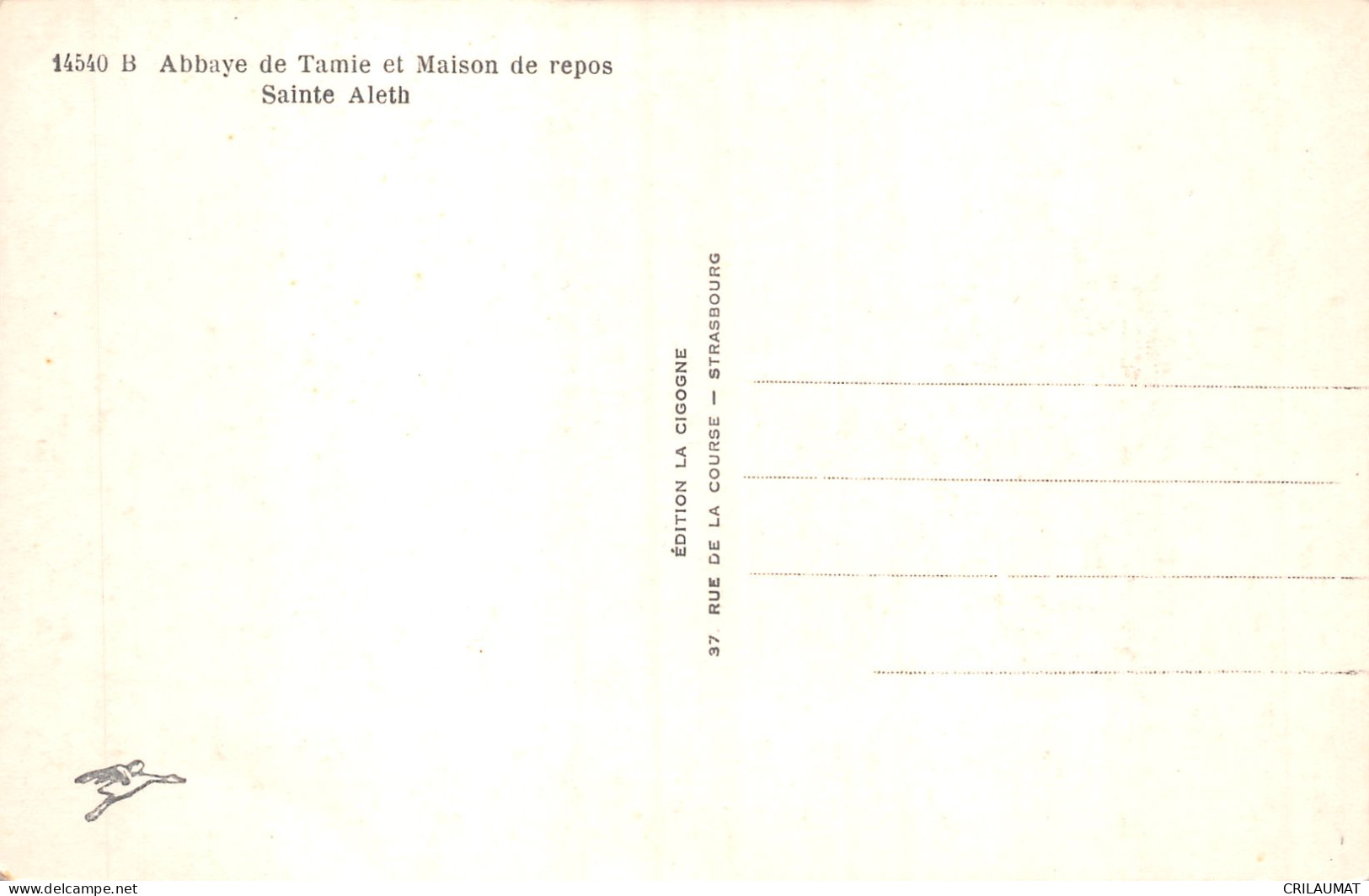 73-ABBAYE DE TAMIE-N°T5159-A/0009 - Other & Unclassified