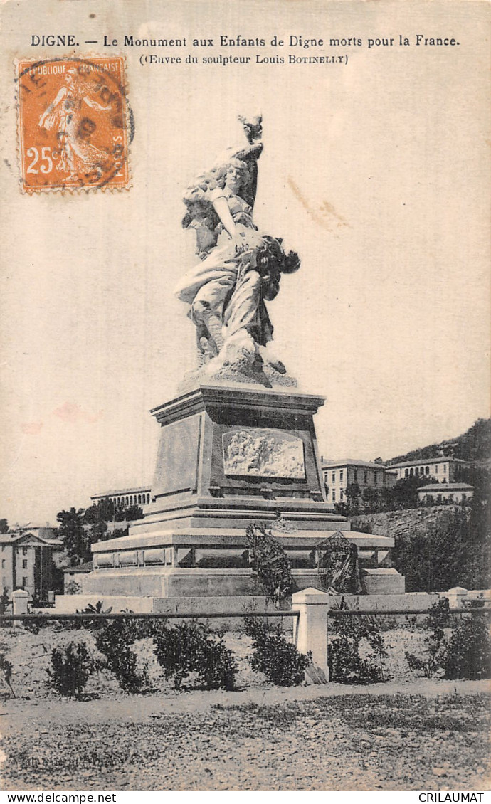 04-DIGNE LES BAINS-N°T5158-H/0119 - Digne