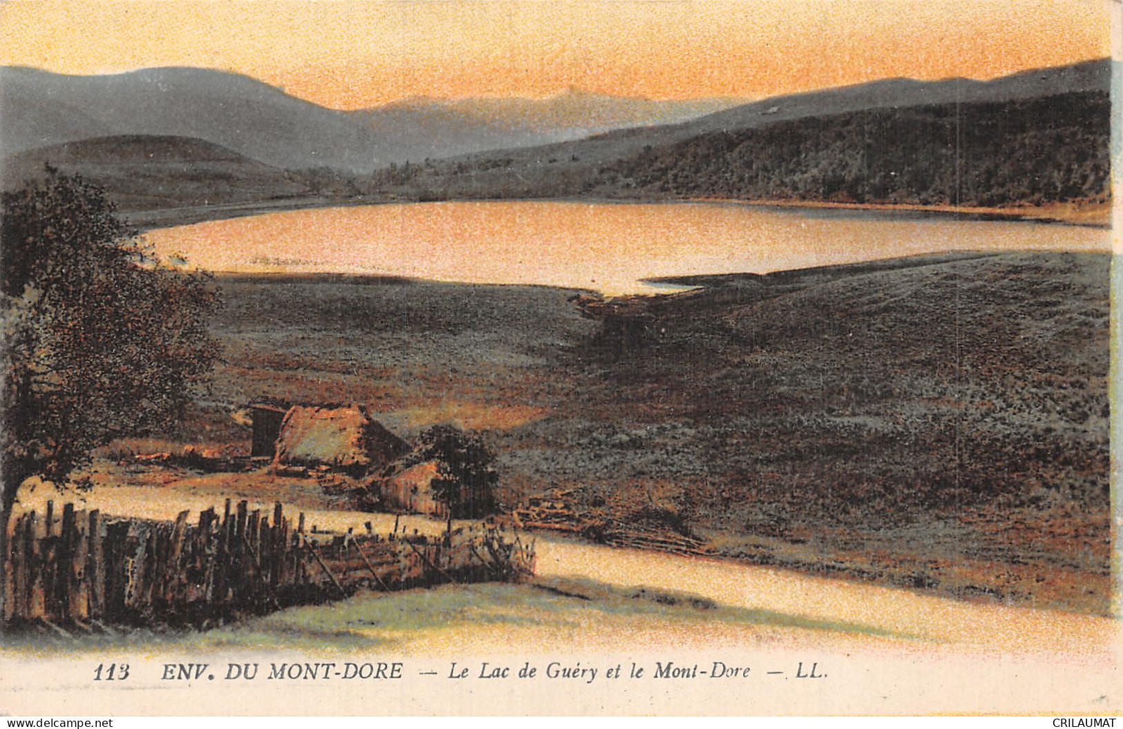 63-LE LAC DE GUERY ET LE MONT DORE-N°T5159-D/0119 - Other & Unclassified