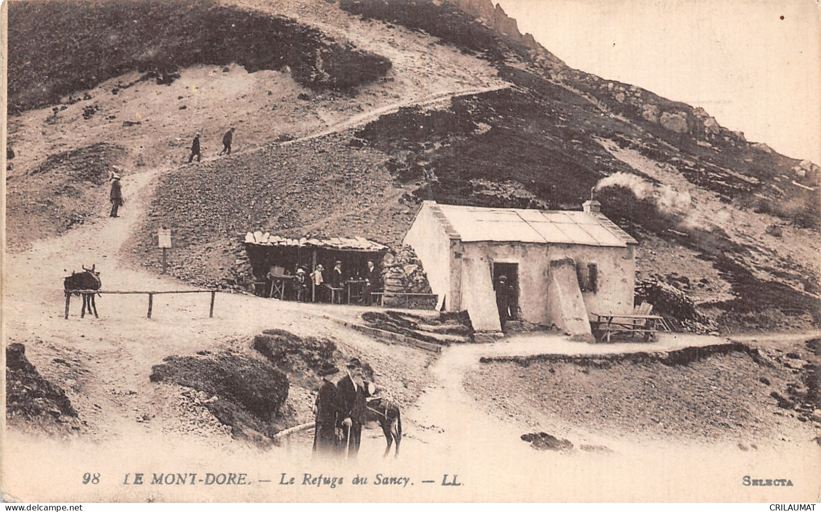 63-LE MONT DORE LE REFUGE DU SANCY-N°T5159-C/0393 - Le Mont Dore