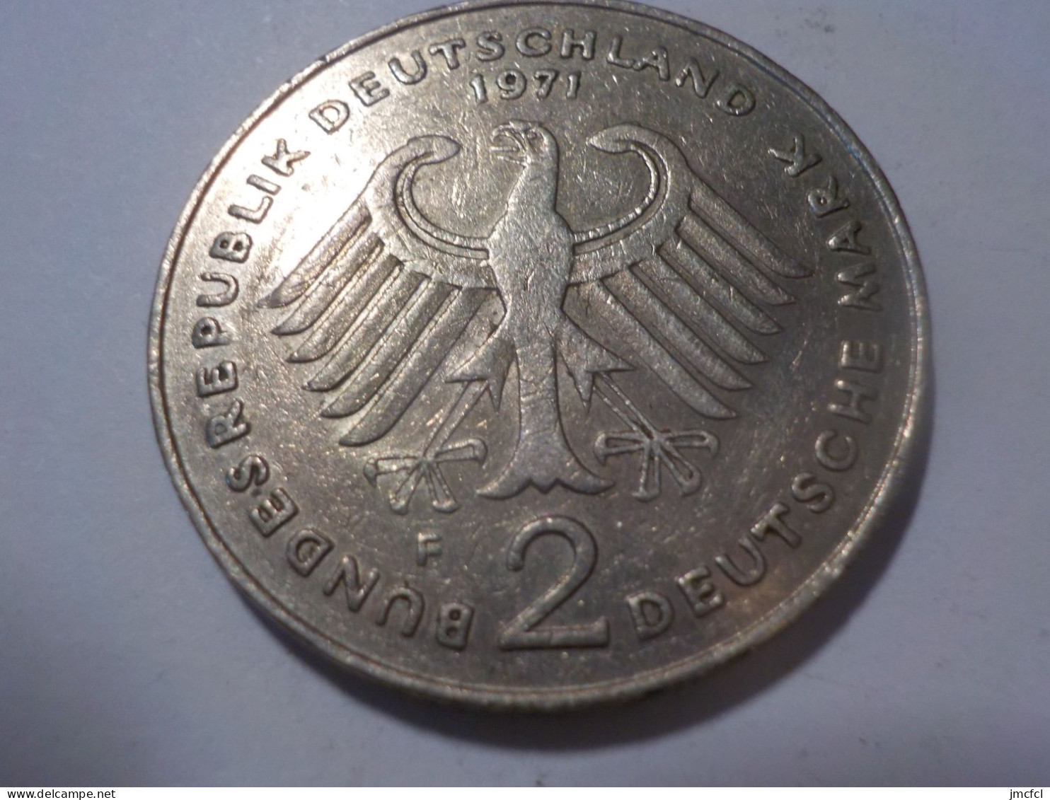 ALLEMAGNE   2 Deutche Mark  1971 - 2 Mark