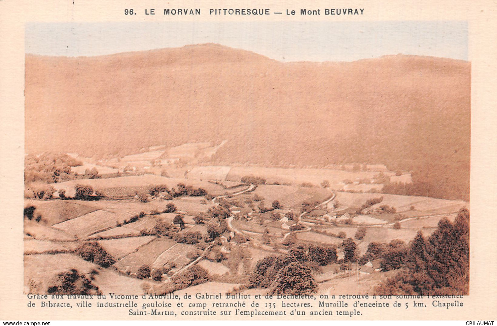 58-LE MONT BEUVRAY-N°T5159-C/0145 - Sonstige & Ohne Zuordnung