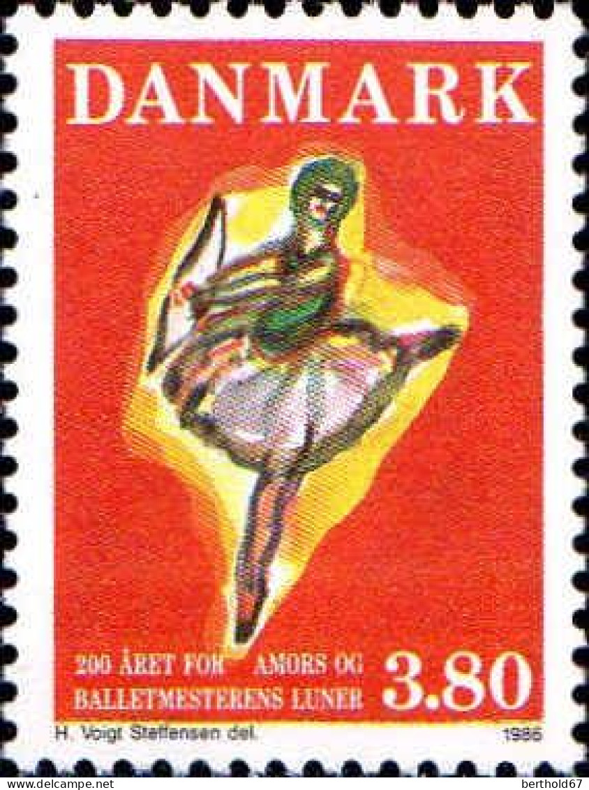Danemark Poste N** Yv: 888 Mi:885 Les Caprices De Cupidon & Le Maître De De Ballet - Neufs