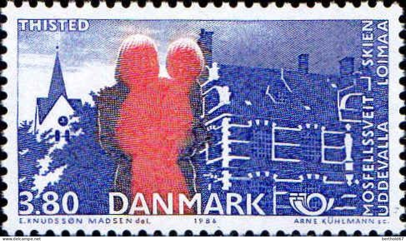 Danemark Poste N** Yv: 873 Mi:869 Thisted - Neufs