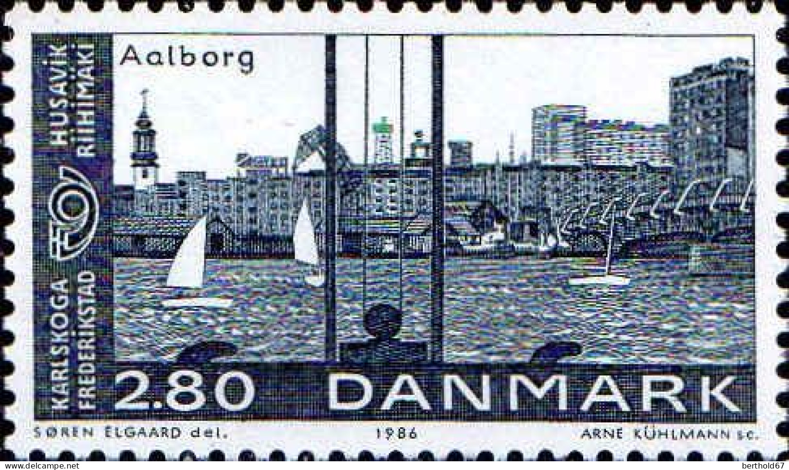 Danemark Poste N** Yv: 872 Mi:868 Alborg - Ungebraucht