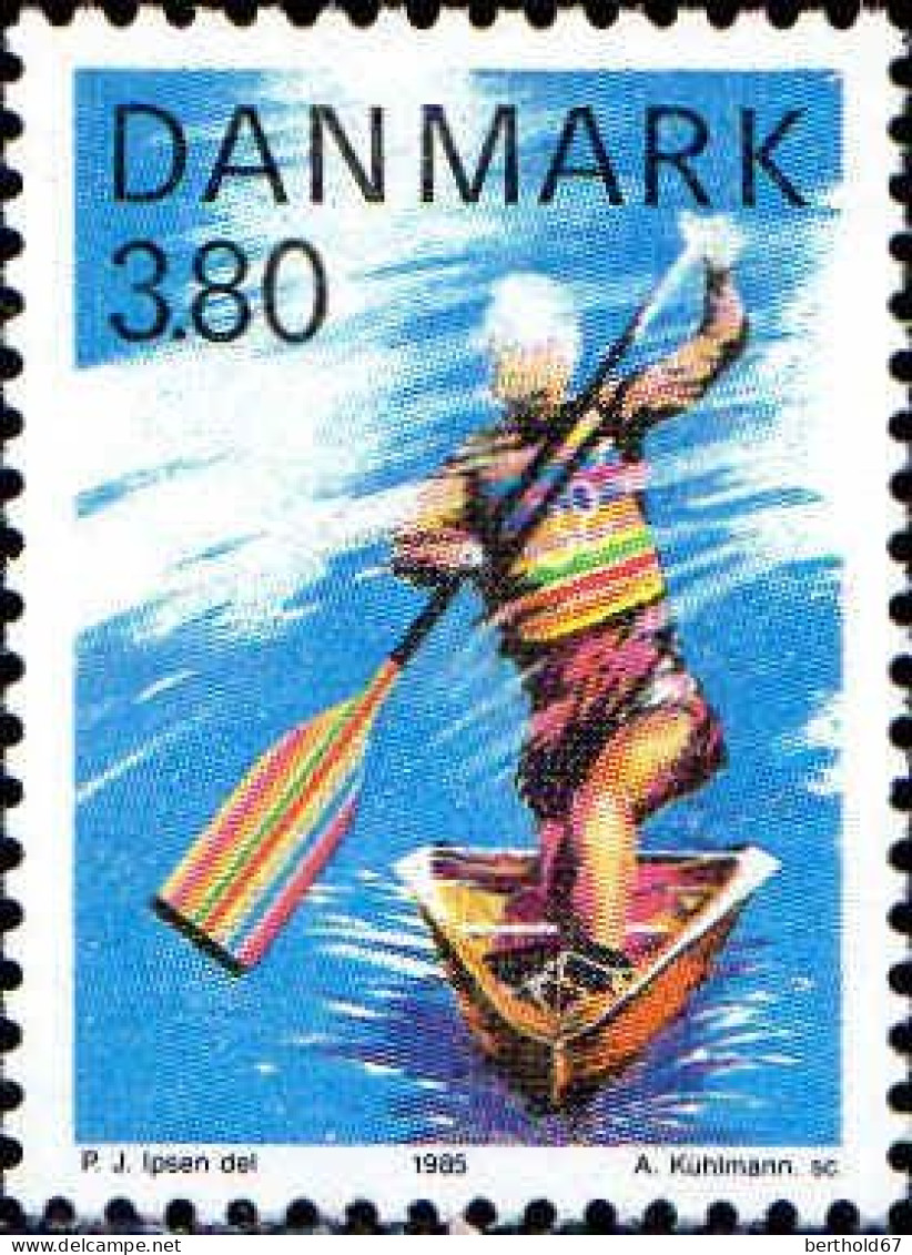 Danemark Poste N** Yv: 846 Canoë - Unused Stamps