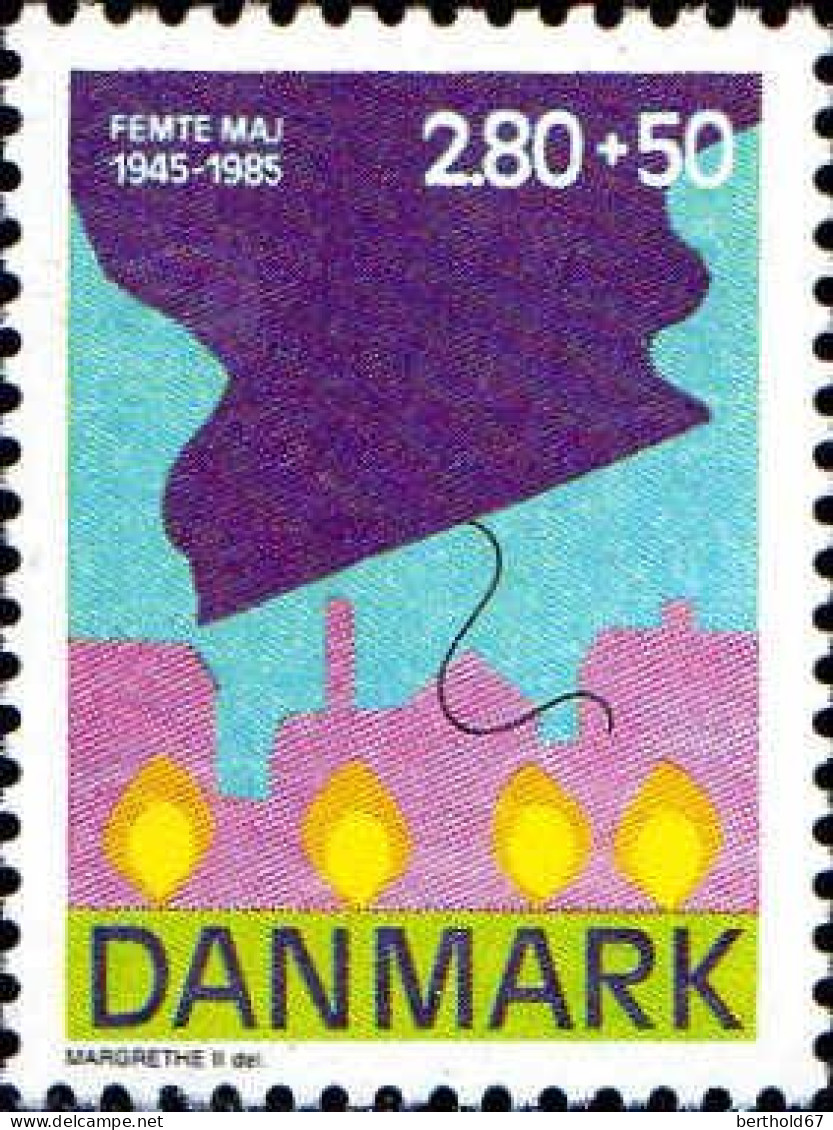 Danemark Poste N** Yv: 838 Mi:837 40.Anniversaire De La Libération - Ungebraucht