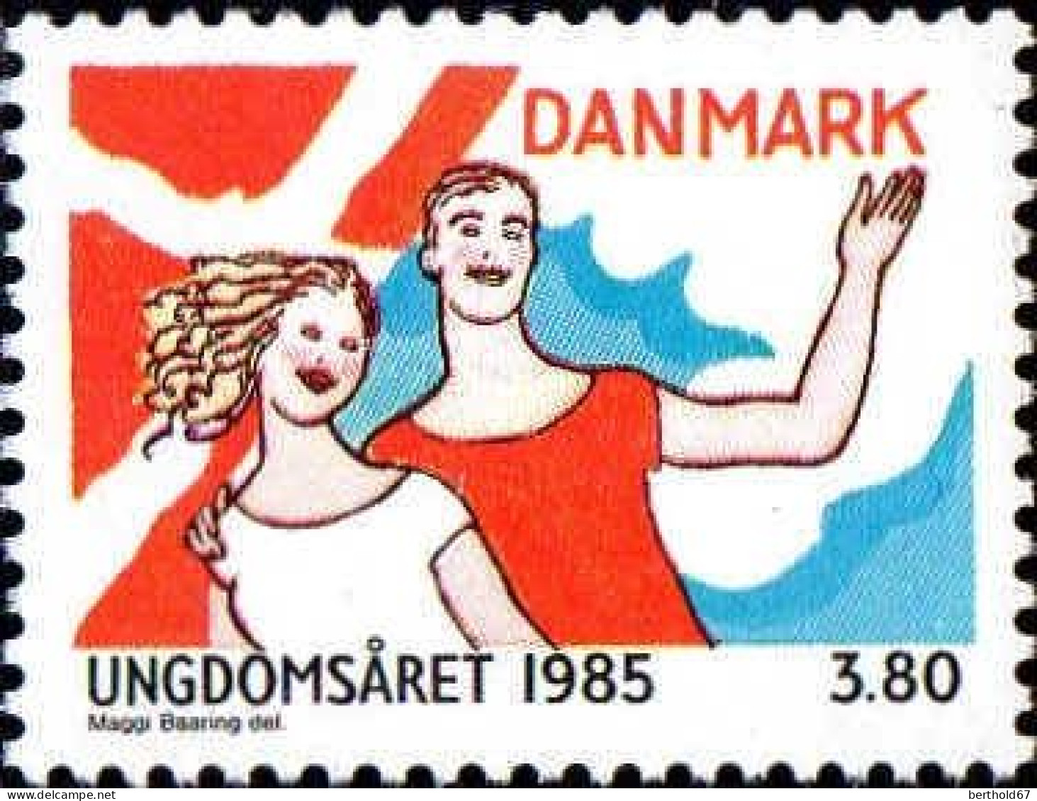 Danemark Poste N** Yv: 837 Mi:834 Année Internationale De La Jeunesse - Ungebraucht