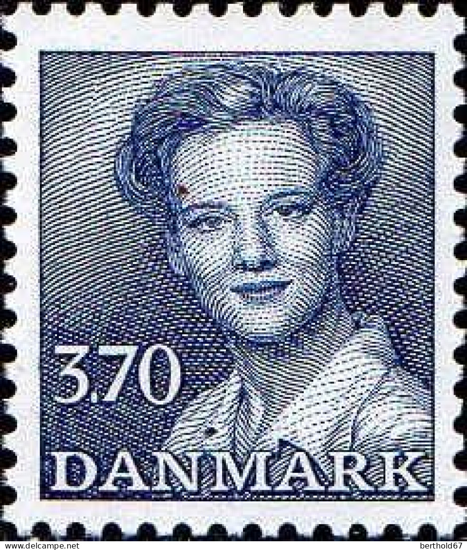 Danemark Poste N** Yv: 801 Mi:795 Margrethe II De Face - Unused Stamps