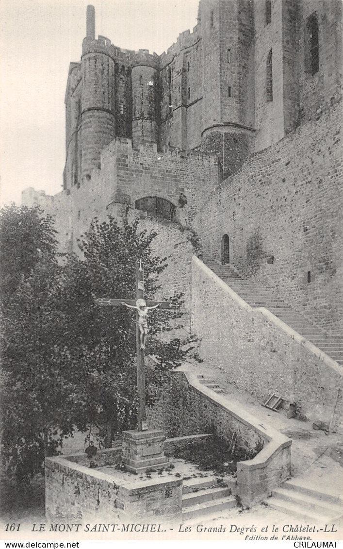 50-LE MONT SAINT MICHEL-N°T5159-F/0259 - Le Mont Saint Michel