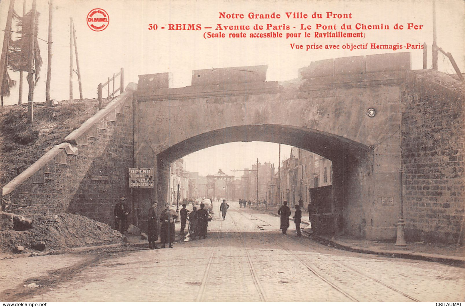 51-REIMS AVENUE DE PARIS-N°T5159-H/0337 - Reims