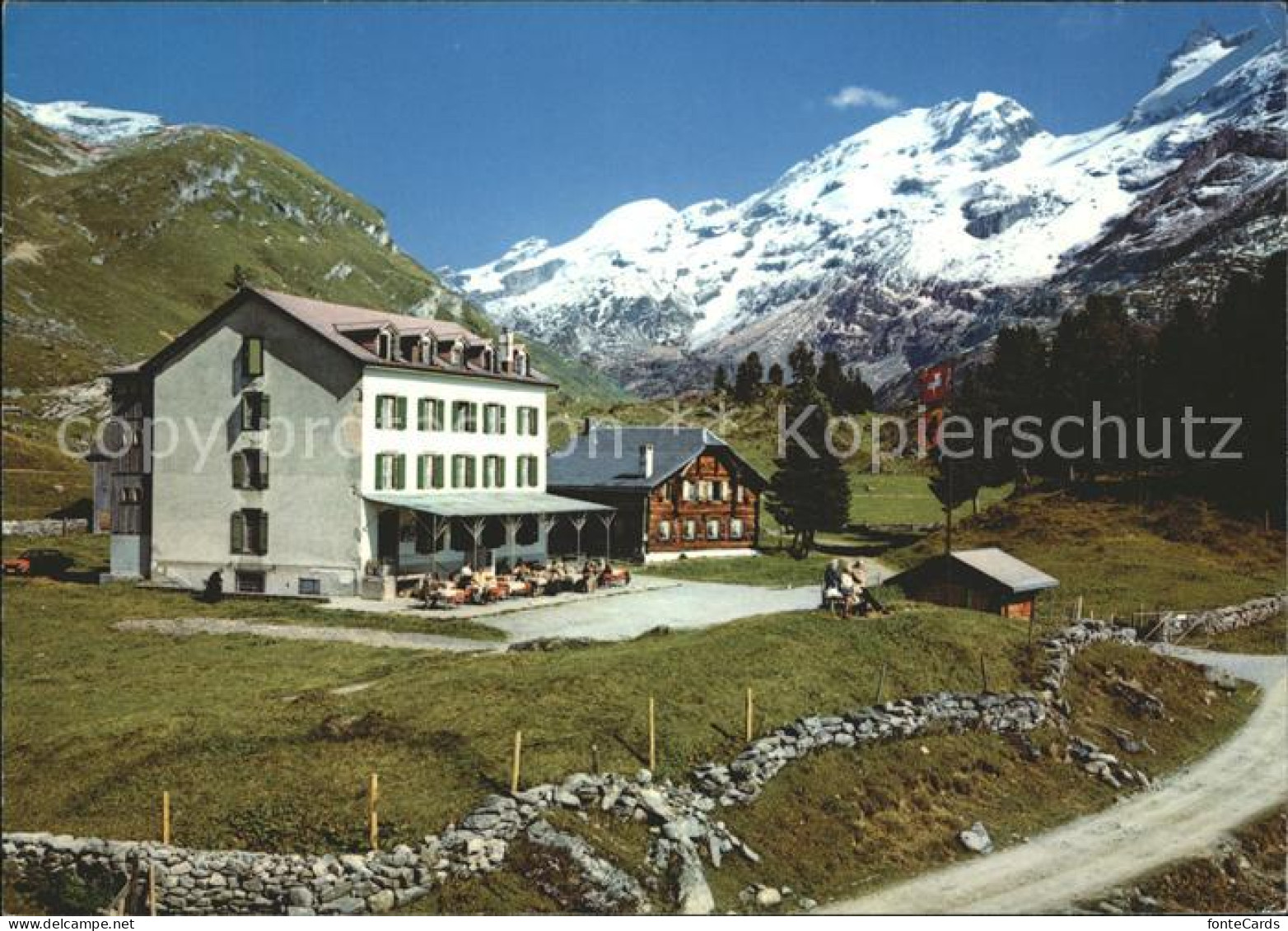 11710237 Engstlenalp BE Hotel Engstlenalp Mit Titlis Reissend Nollen Innertkirch - Sonstige & Ohne Zuordnung