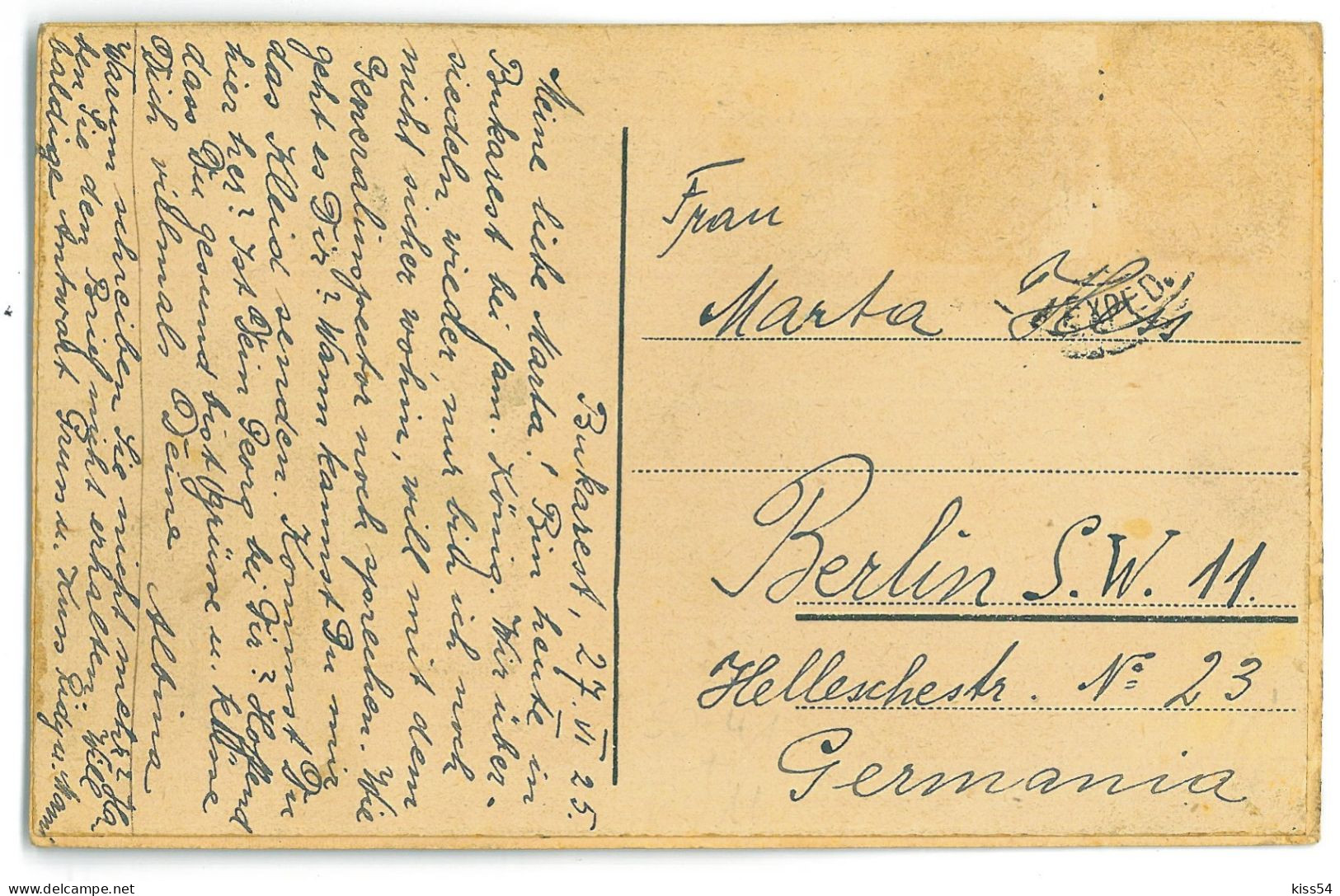 RO 91 - 23659 BUCURESTI, Leporello, Romania - Old Postcard + 10 Mini Photo Cards - Used - 1925 - Roumanie
