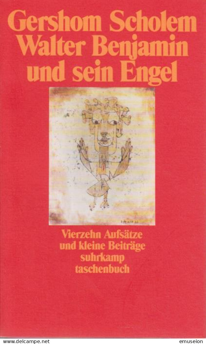 Walter Benjamin Und Sein Engel : Vierzehn Aufsätze Und Kleine Beiträge. - Alte Bücher