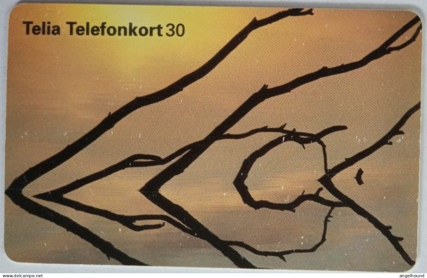 Sweden 30Mk. Chip Card - Branches -Grenar - Suède