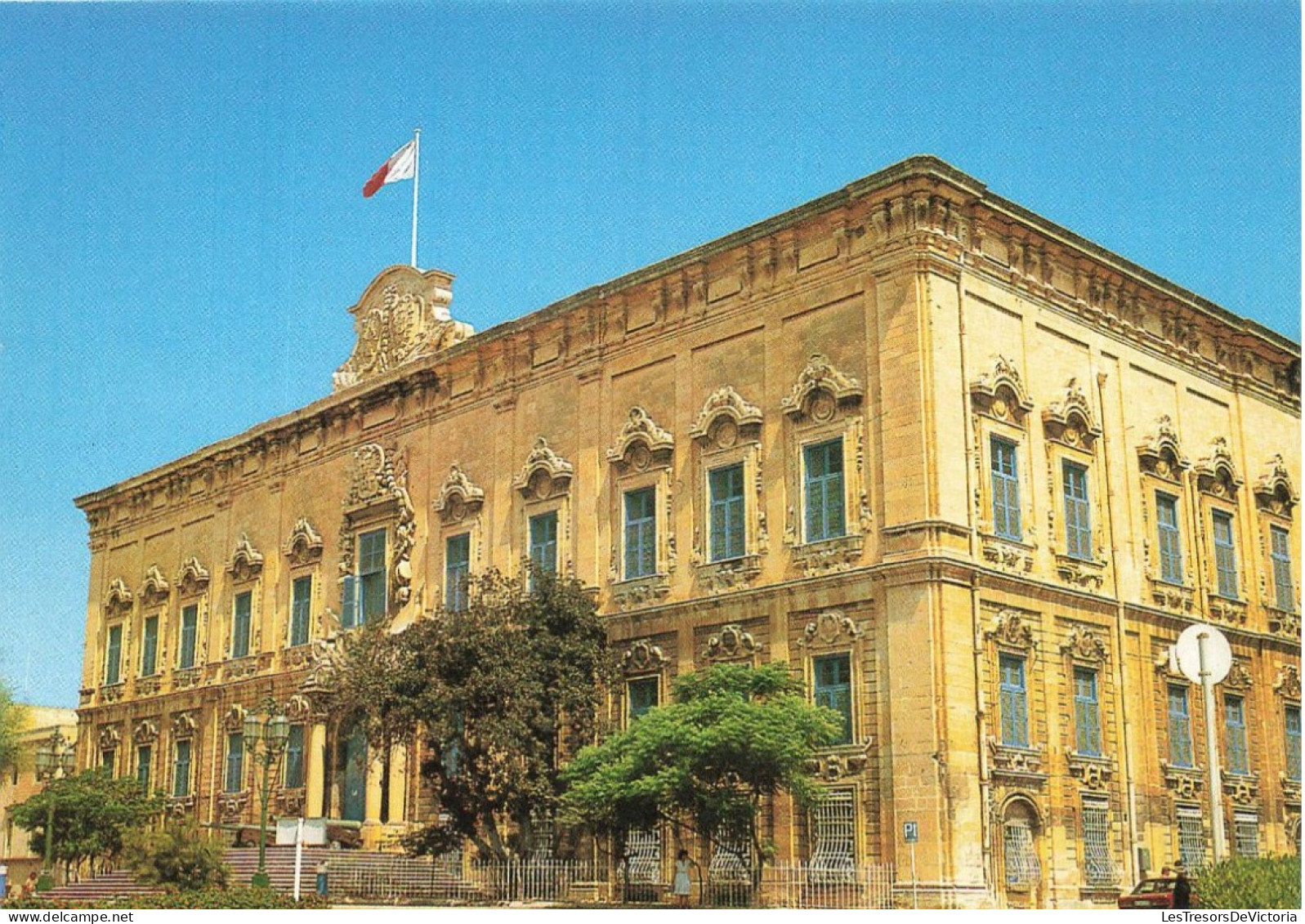 MALTE - Valletta - Vue Générale De Castille - Colorisé - Carte Postale - Malte
