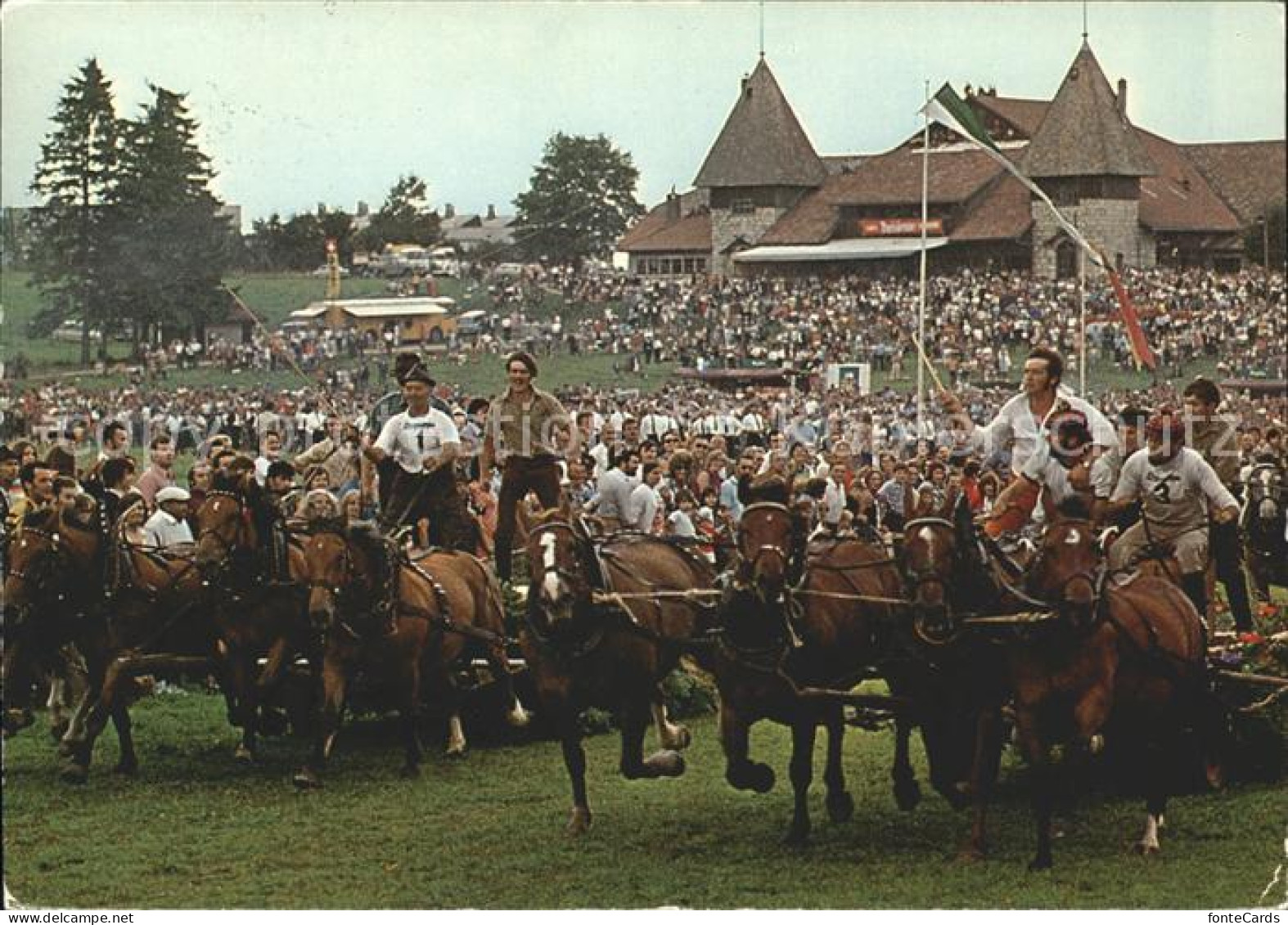 11710006 Saignelegier Marche Concours National De Chevaux Saignelegier - Other & Unclassified