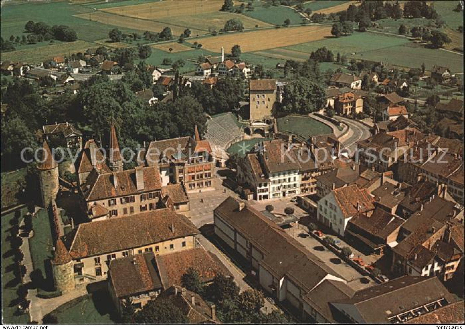 11709969 Avenches Le Chateau Et L Amphitheatre Avenches - Other & Unclassified