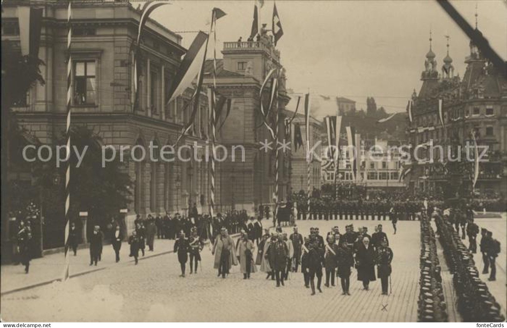 11706526 Zuerich ZH Kaiser Wilhelm II 3. September 1912 Zuerich ZH - Autres & Non Classés