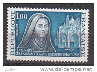 M3446 - FRANCE Yv N°1737 ** Sainte Thérèse De L'Enfant-Jésus - Ongebruikt