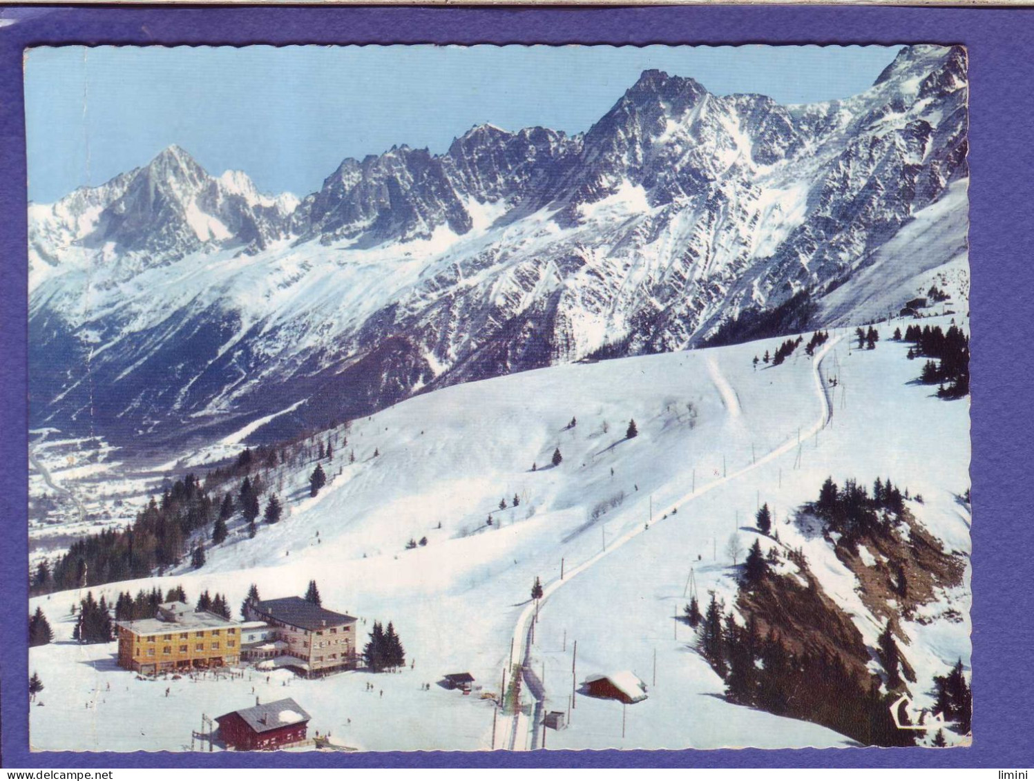 74 - SAINT GERVAIS  - COL De VOZA - VUE AERIENNE -  - Saint-Gervais-les-Bains