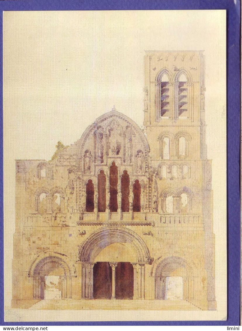 89 - VEZELAY - EGLISE De La MADELEINE -EXPOSITION VIOLLET Le DUC  - PARIS - MAI 1980 -  - Vezelay