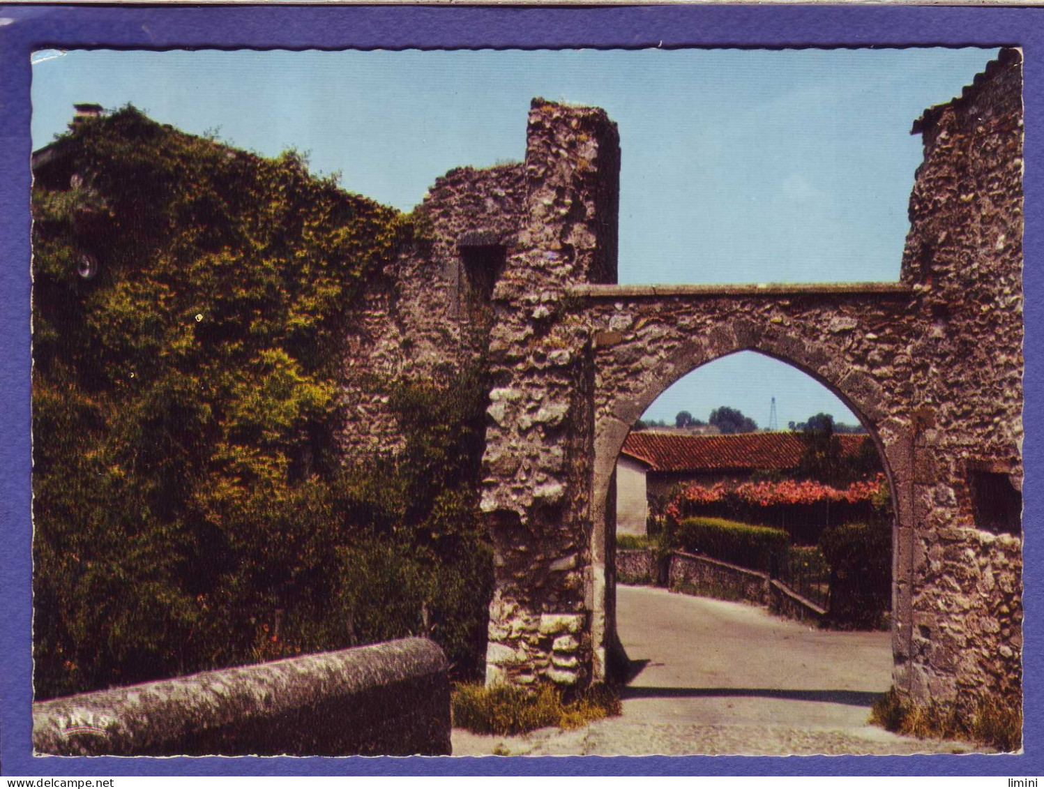 01 - PEROUGES - PORTE Des REMPARTS - VESTGES De BARBACANE -  - Pérouges