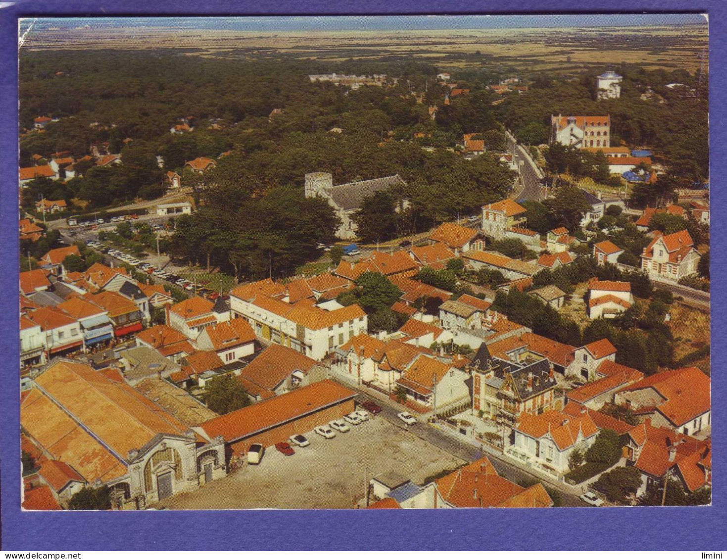 33 - SOULAC Sur MER - VUE AERIENNE - CENTRE VILLE -  - Soulac-sur-Mer