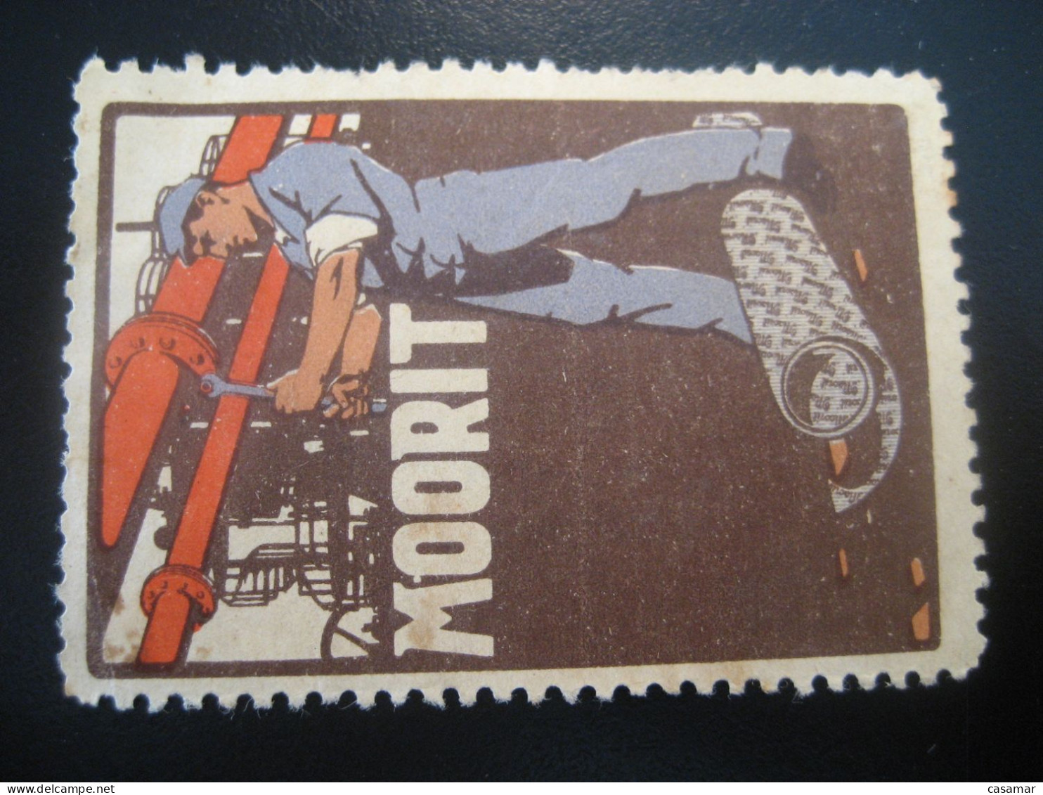 MOORIT ??? Poster Stamp Vignette USA Label - Sonstige & Ohne Zuordnung