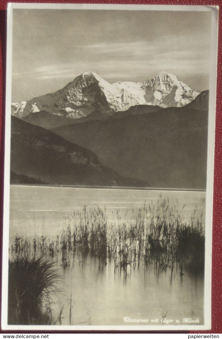 (Thun (BE)?) - Thunersee Mit Eiger Und Mönch - Thoune / Thun