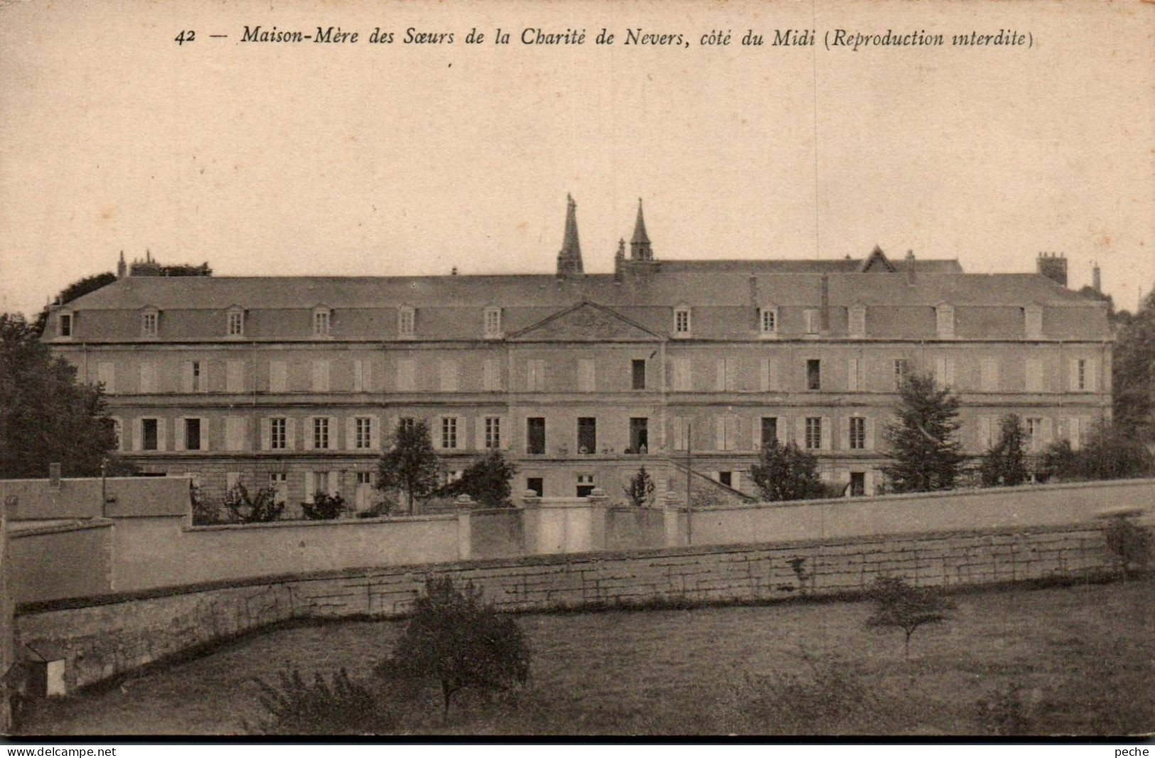 N°2741 W -cpa Nevers -maison Mère Des Soeurs De La Charité- - Nevers