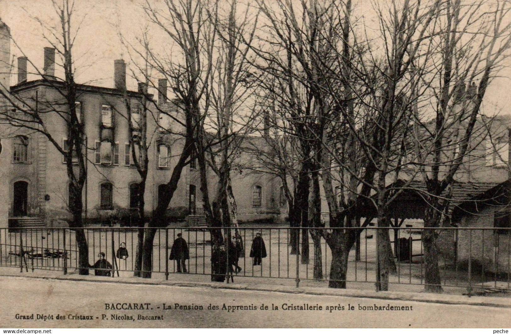 N°2744 W -cpa Baccarat -la Pension Des Apprentis De La Cristallerie- - Baccarat