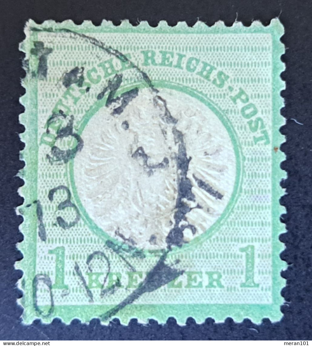 Deutsches Reich 1872, Brustschild Mi 23a Gestempelt Signiert - Usados