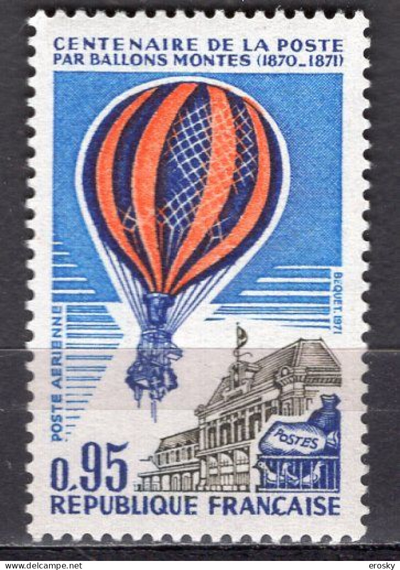 M3783 - FRANCE AERIENNE Yv N°45 ** - 1960-.... Mint/hinged