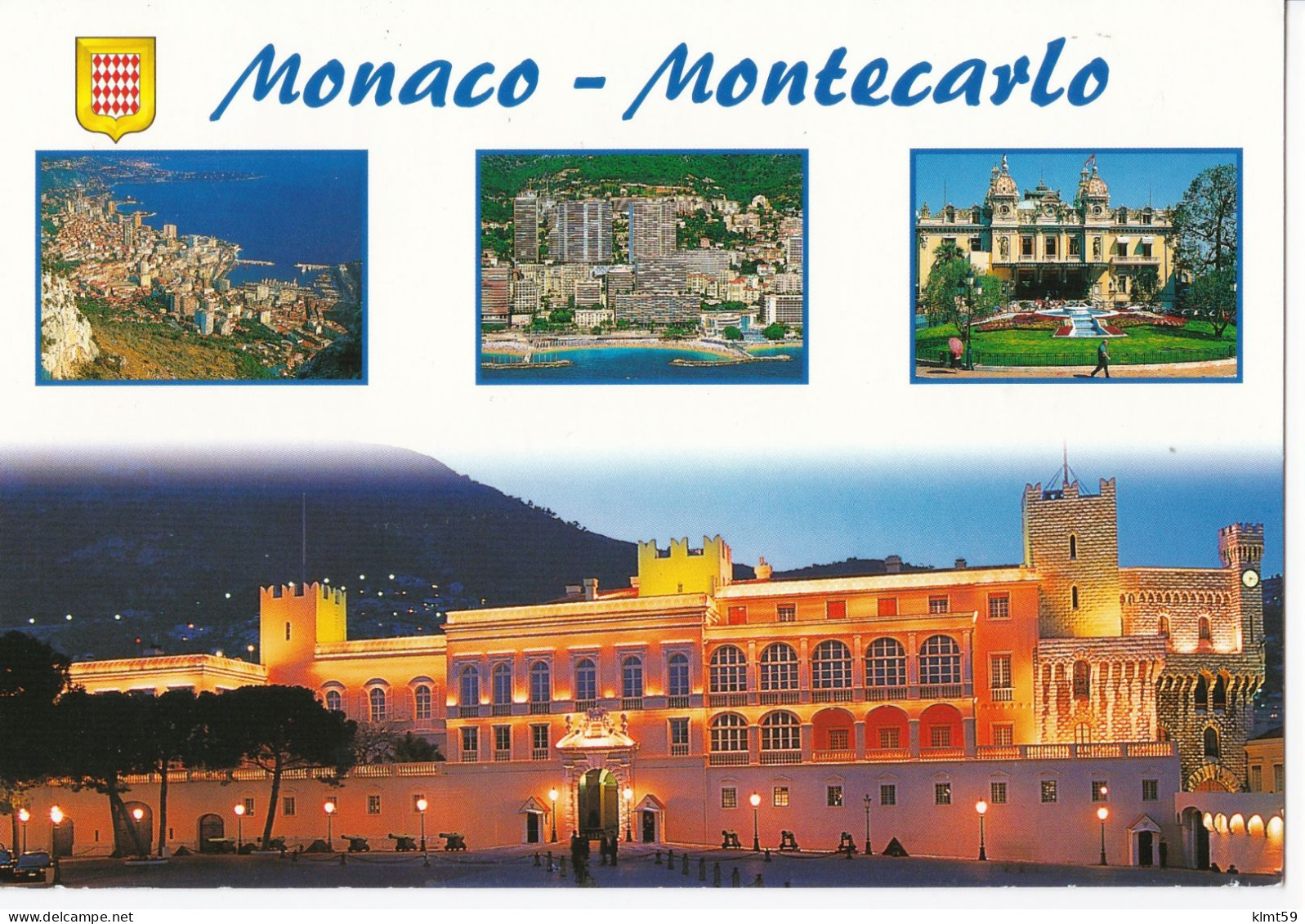 Monaco - Monte-Carlo - Panoramische Zichten, Meerdere Zichten
