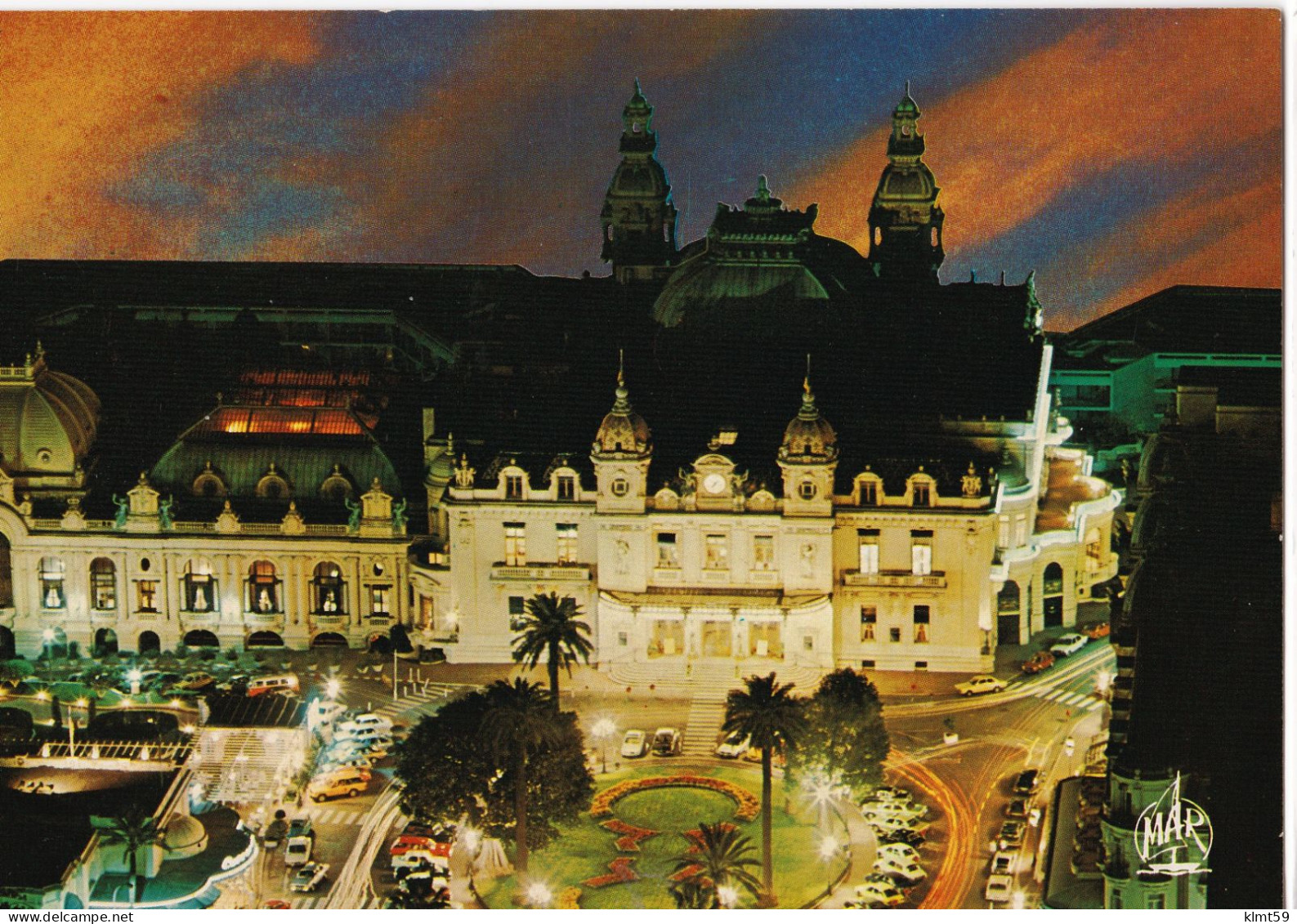 La Principauté De Monaco - Le Casino La Nuit - Casino