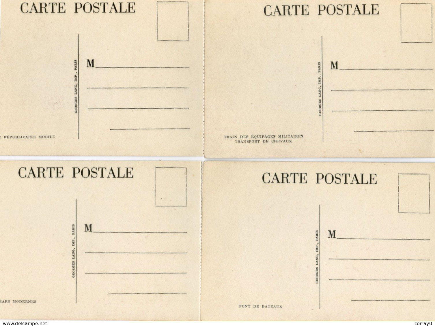 MILITARIA. Régiments- Uniformes- Matériel- Manoeuvres- Décoration..etc..."22 CPA" - Sonstige & Ohne Zuordnung