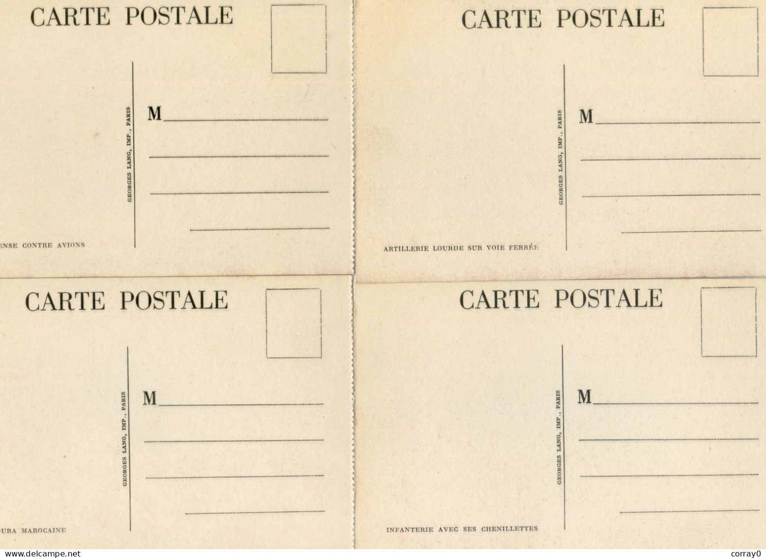 MILITARIA. Régiments- Uniformes- Matériel- Manoeuvres- Décoration..etc..."22 CPA"