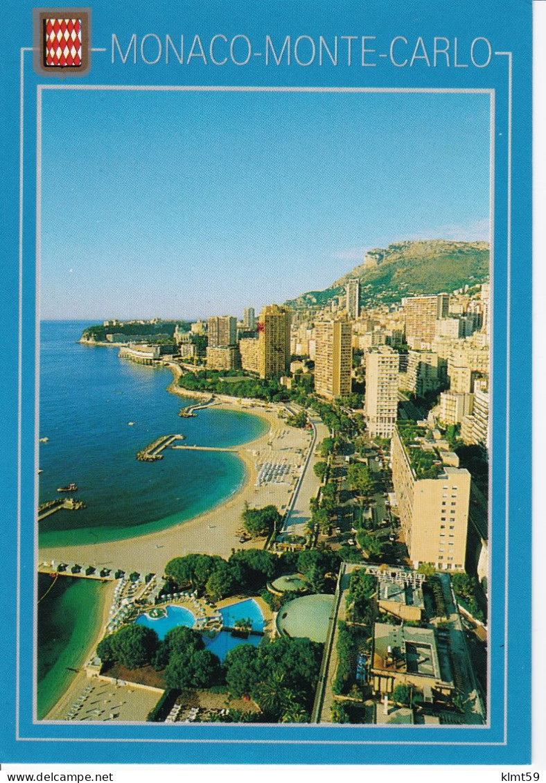 Monaco - Monte-Carlo - Mehransichten, Panoramakarten